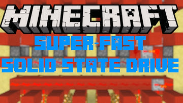 Compact Redstone - Fastest Solid State Drive! (RAM & HardDrive) - Tutorial 2