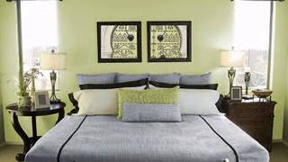 bedroom walls designs paint decor wall decorating colors creating healthy lushome schemes diy modern spacious