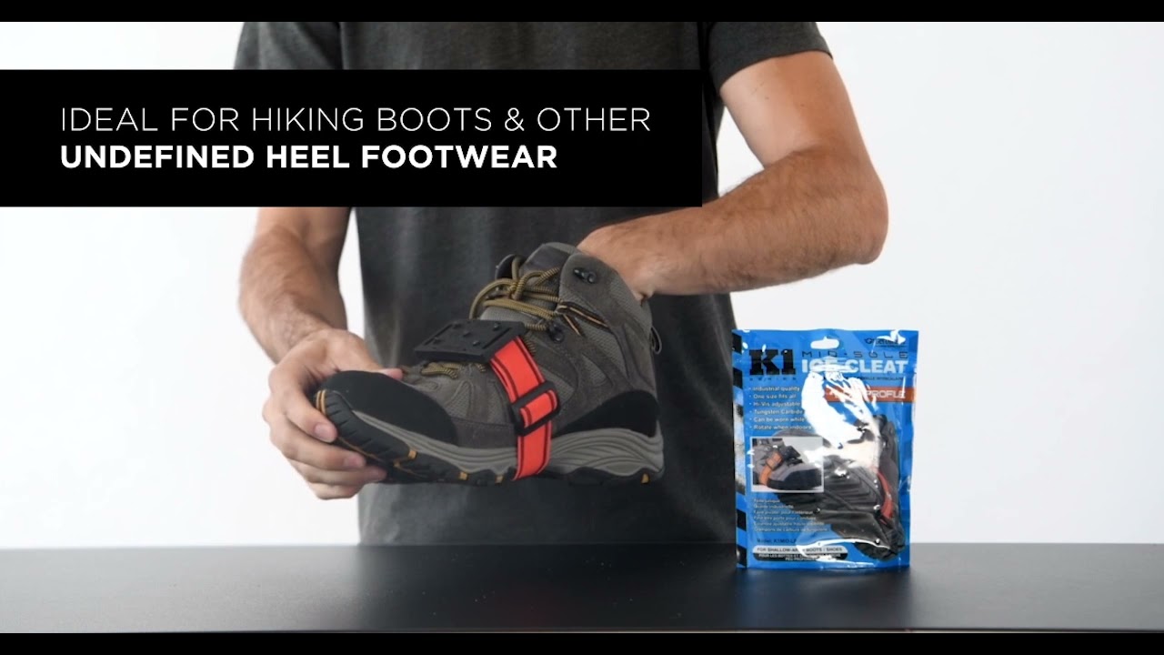 K1 Series Mid-Sole Low-Profile ice cleat