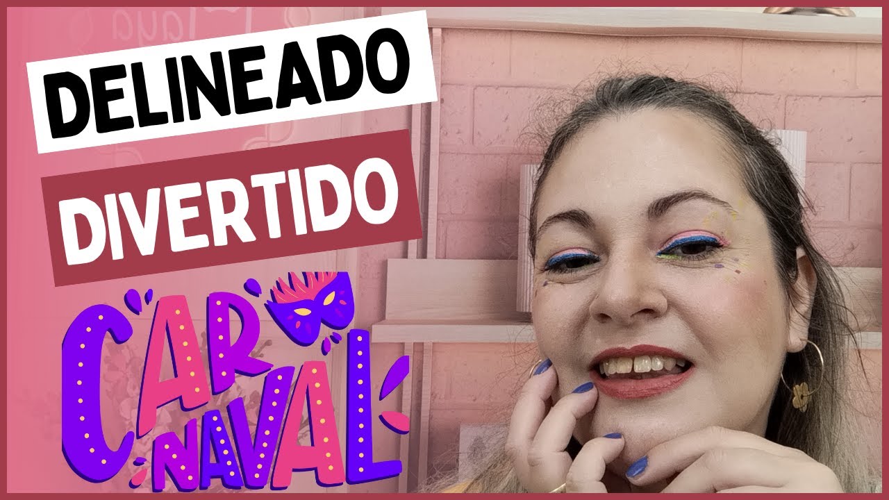 Vídeo: Delineado Divertido para o Carnaval