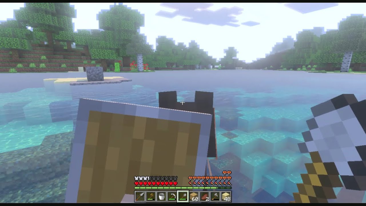 Minecraft I get a horse its too good day