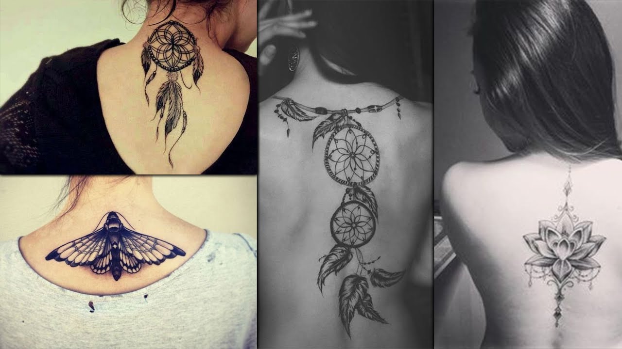 51 Marvelous Back Neck Tattoos Women That You Must Try  Psycho Tats