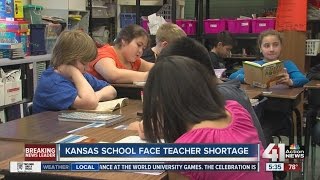 Kansas facing major teacher shortage in weeks leading up to school