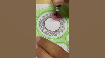 How many triangles were drawn?#spirograph #drawing #satisfying #shorts