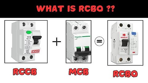Residual Current Circuit Breaker with Overcurrent Protection !! RCBO Explained