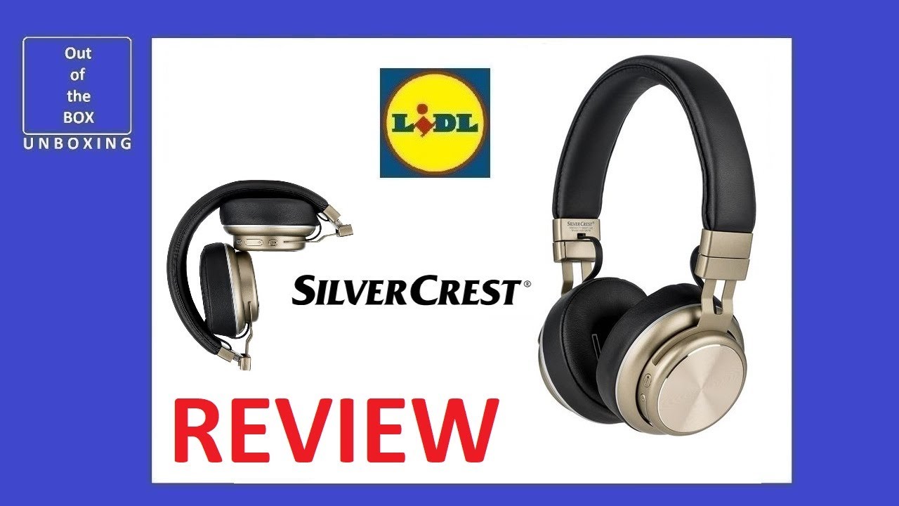 SilverCrest Bluetooth® On-Ear Headphones SBKP 1 A2 REVIEW (Lidl 400 mAh  3.7V v4.0) - YouTube