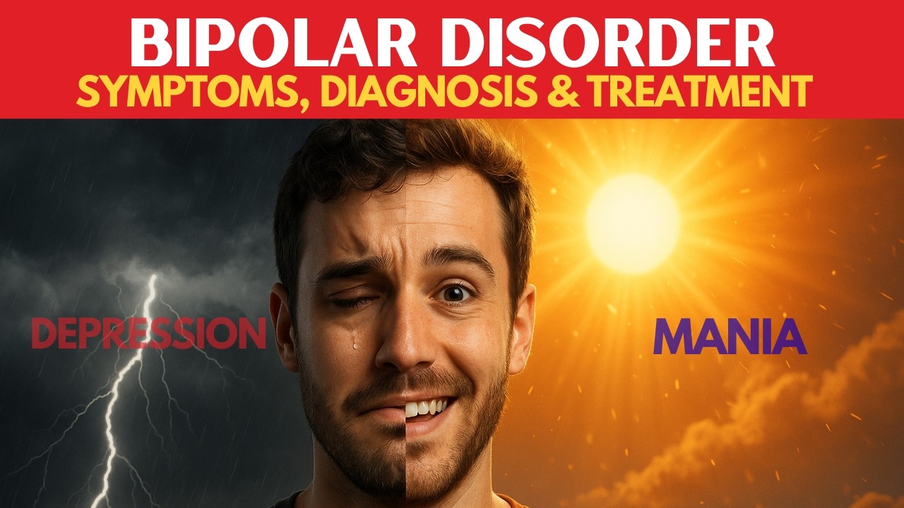 Bipolar Disorder Explained: Signs, Symptoms, Diagnosis & Treatment (Maniac Depression)