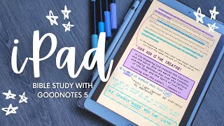 How to Bible Study on an iPad with GoodNotes | How to Bible Journal on an iPad for FREE screenshot 5
