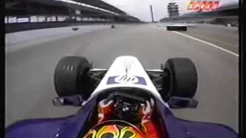 F1 Jeff Gordon Drives Williams F1 at Indianapolis
