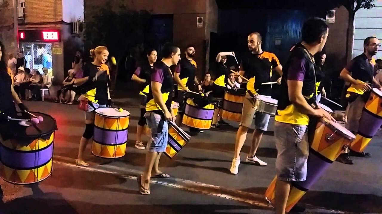 batucada Pan de Azúcar - Moros y cristianos Altozano 2015