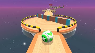 Sky Rolling Ball 3D - All Levels Gameplay Android, iOS #4 ( Level 42 - 51 )