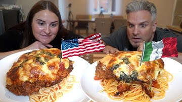 Brits Discover Italian American [Chicken Parmesan] This Can