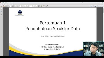 Struktur Data - Pertemuan 1 - Pendahuluan Struktur Data