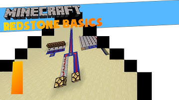 Minecraft | Redstone Basics Ep. 1: Inputs and Outputs