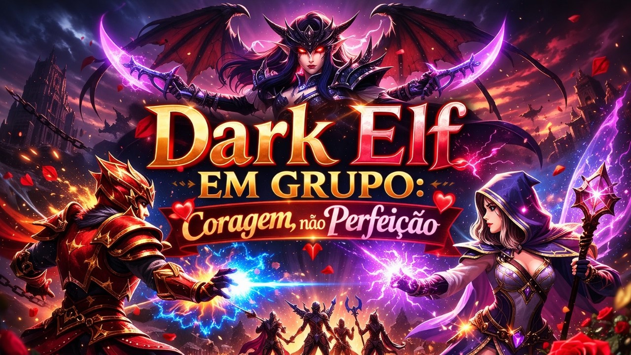 Pra Quem Acha Que Não Consegue Fazer a Dark Elf – No Fim Vencemos Faltando 15 Segundos