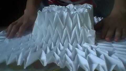 FLASHER HAT DEMO and pop up bird of peace tutorial!