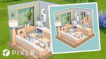 Pixlr Tutorial: Dollhouse Edit | Sims 4 Tutorial