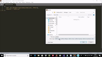 How to Write JavaScript Program in Sublime Text Editor