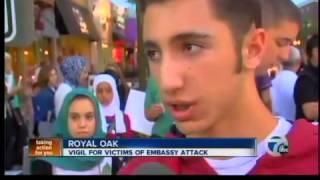 Vigil held for victims in Libya