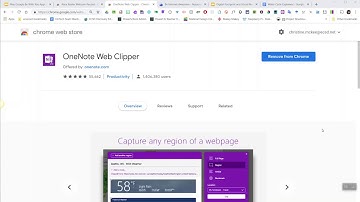 OneNote Web Clipper