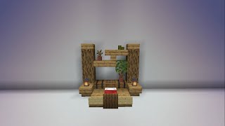 Декоративная спальня в Майнкрафте | Minecraft | Без модов