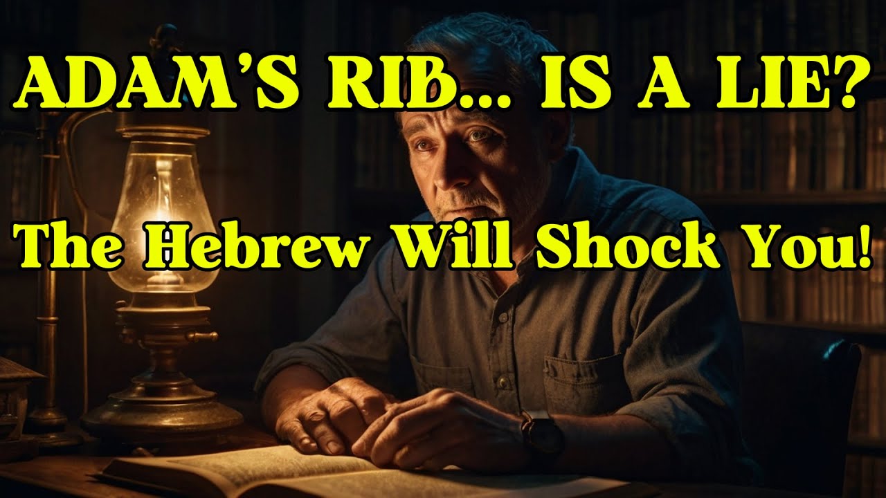 The Hidden Truth About Adam’s “Rib”: What the Hebrew Really Says Will ...