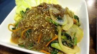 Beef Chapchae @ Dong Baek Restaurant Tenderloin San Francisco California