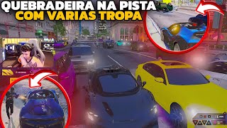 TRET4 NA PISTA COM VARIAS TROPA | QUEBRADEIRA DAS ANTIGA | PRAÇA ENCHEU DE CARRO | FC BKINHO CLIPS