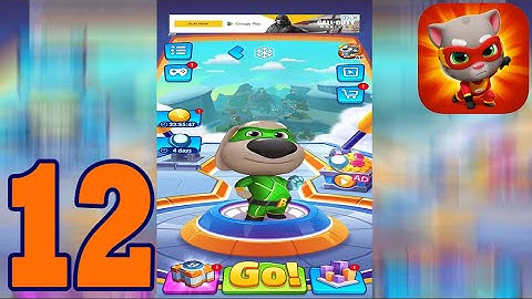 Talking Tom Hero Dash - Gameplay Walkthrough Part 12 (Android/iOS)