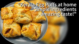 Homemade Kerala Egg puffs | Quick and Easy Recipe”
