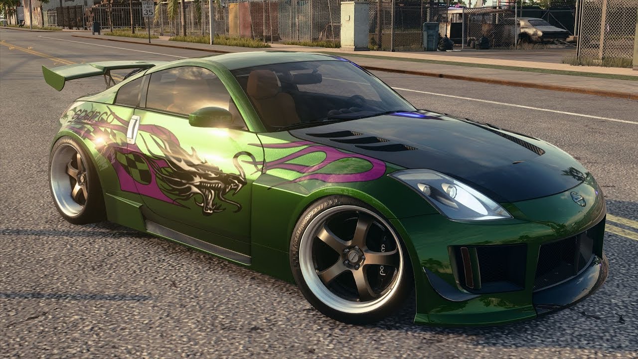 Need for Speed Heat Nissan 350Z  Z33 LE 2003 SPRINT 