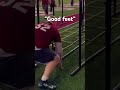“Good feet” on the OL is a result of solving problems in game/game like environments #OLinefootwork