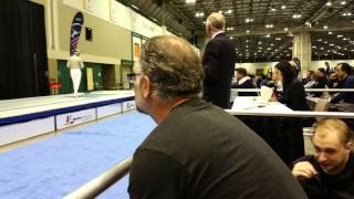 Stripside with Coach Becker for Kinder v Merriam Jr. WS Semi
