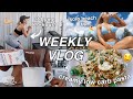 WEEKLY VLOG | SOLO BEACH TRIP | CREAMY LOW CARB PASTA | AT HOME BOOTY WORKOUT? | Conagh Kathleen