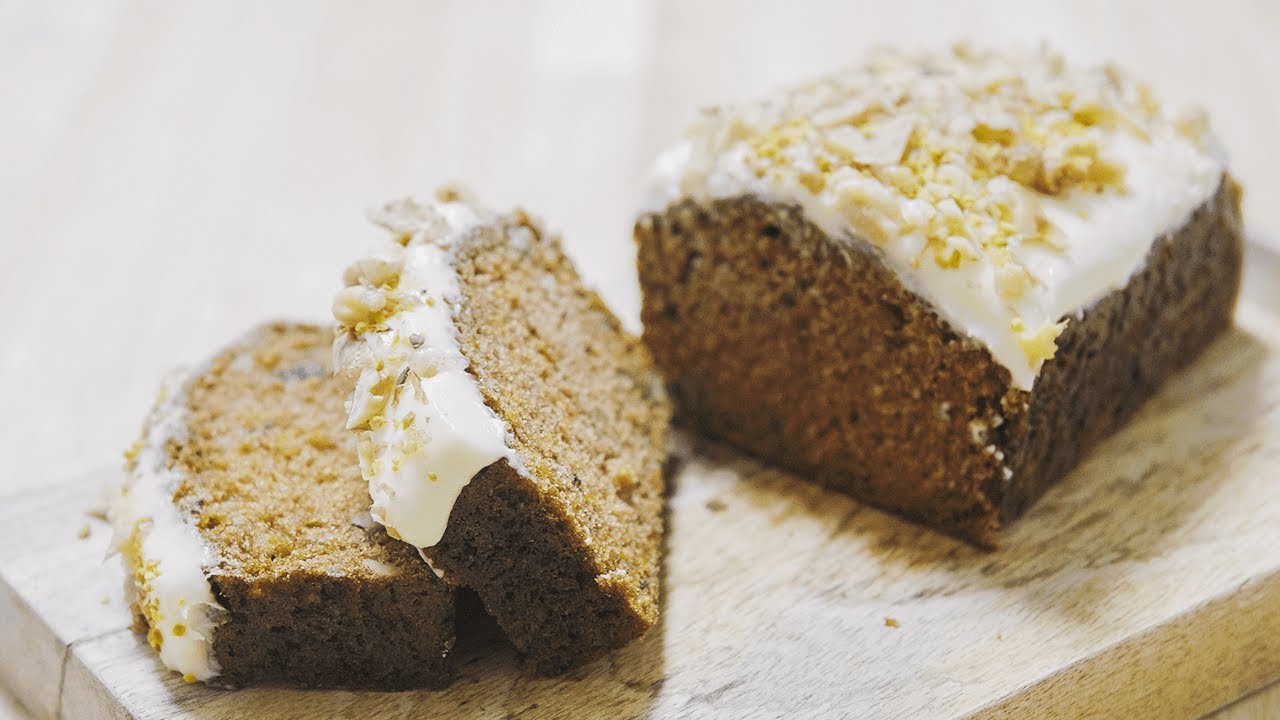 人参たっぷり シナモン香るキャロットケーキの作り方 Carrot Cake Recipe Youtube