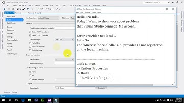 Microsoft ace oledb 12 0