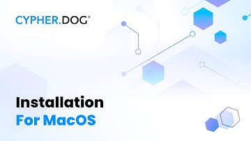 Installing Cypherdog Encryption (macOS)