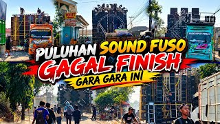 Gigatron Brewog & Dozens of Fuso Sound Systems Fail to Finish, Forced to Unload Mid-Road
