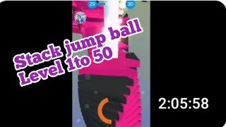 stack jump ball level 1 to 50 #trending #asmr #satisfying