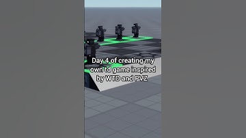 Day 4 of creating my own td game inspired by WTD and PVZ / #roblox #devlog #robloxdev #robloxstudio