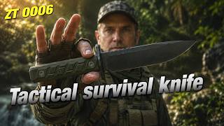 TACTICAL SURVIVAL KNIFE : ZT0006