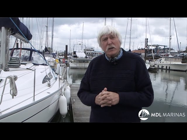 Tom Cunliffe decribes how to enter a marina and how to secure your boat class=