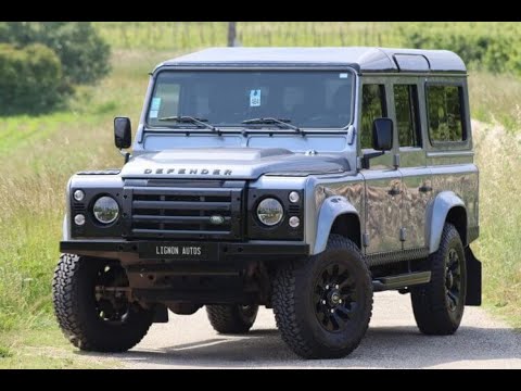 LAND ROVER DEFENDER 90 TD4 STATION WAGON - Lignon Automobiles, Land Rover;  Defender Occasion.