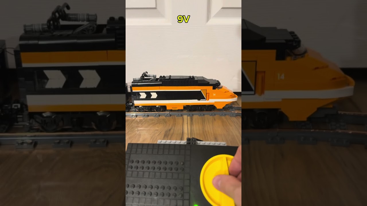 Lego PowerUp vs 9v train motor 
