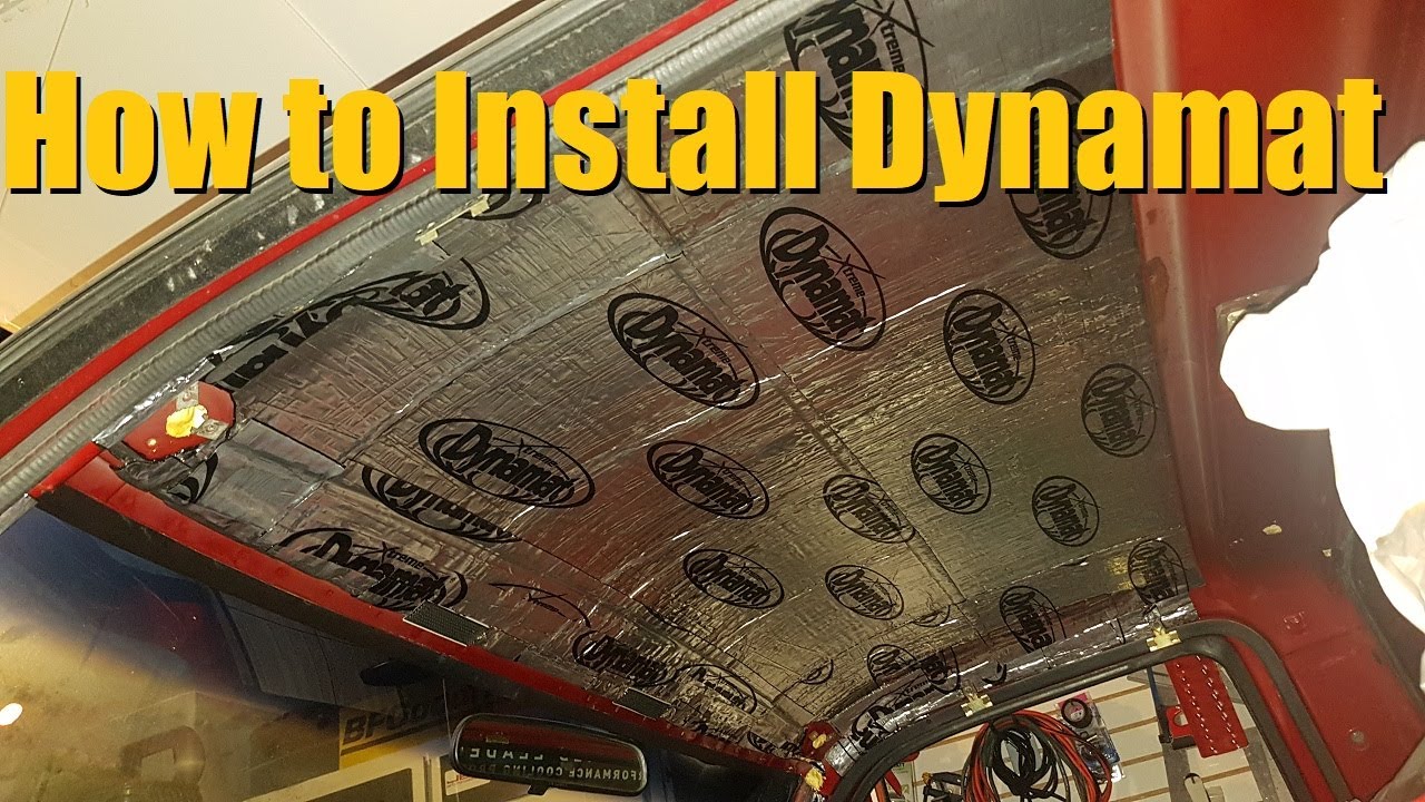 Dynamat Xtreme Installation (Sound Deadening Material) | Anthonyj350