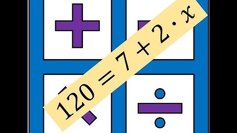 Multi-step Solution of Linear Equations Part 3: First word problems