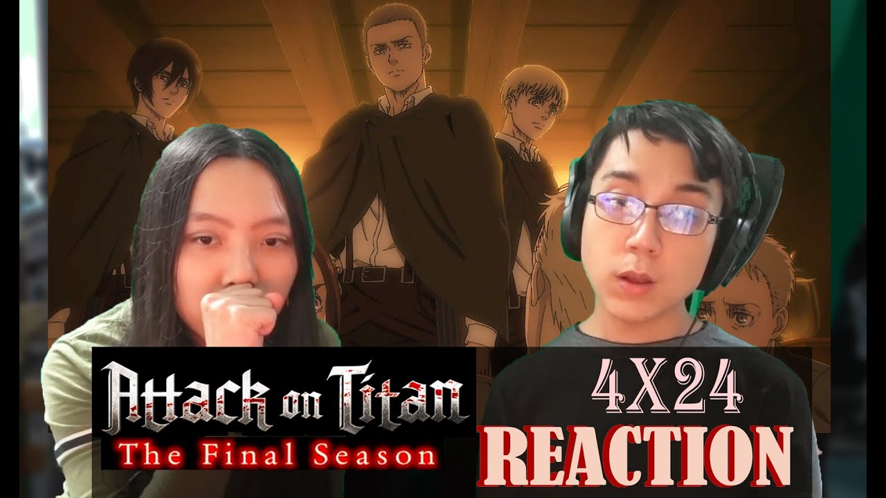 Attack on Titan (Shingeki No Kyojin) 4X24 | "Pride" | REACTION