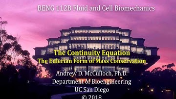 BE112B (03) The Continuity Equation