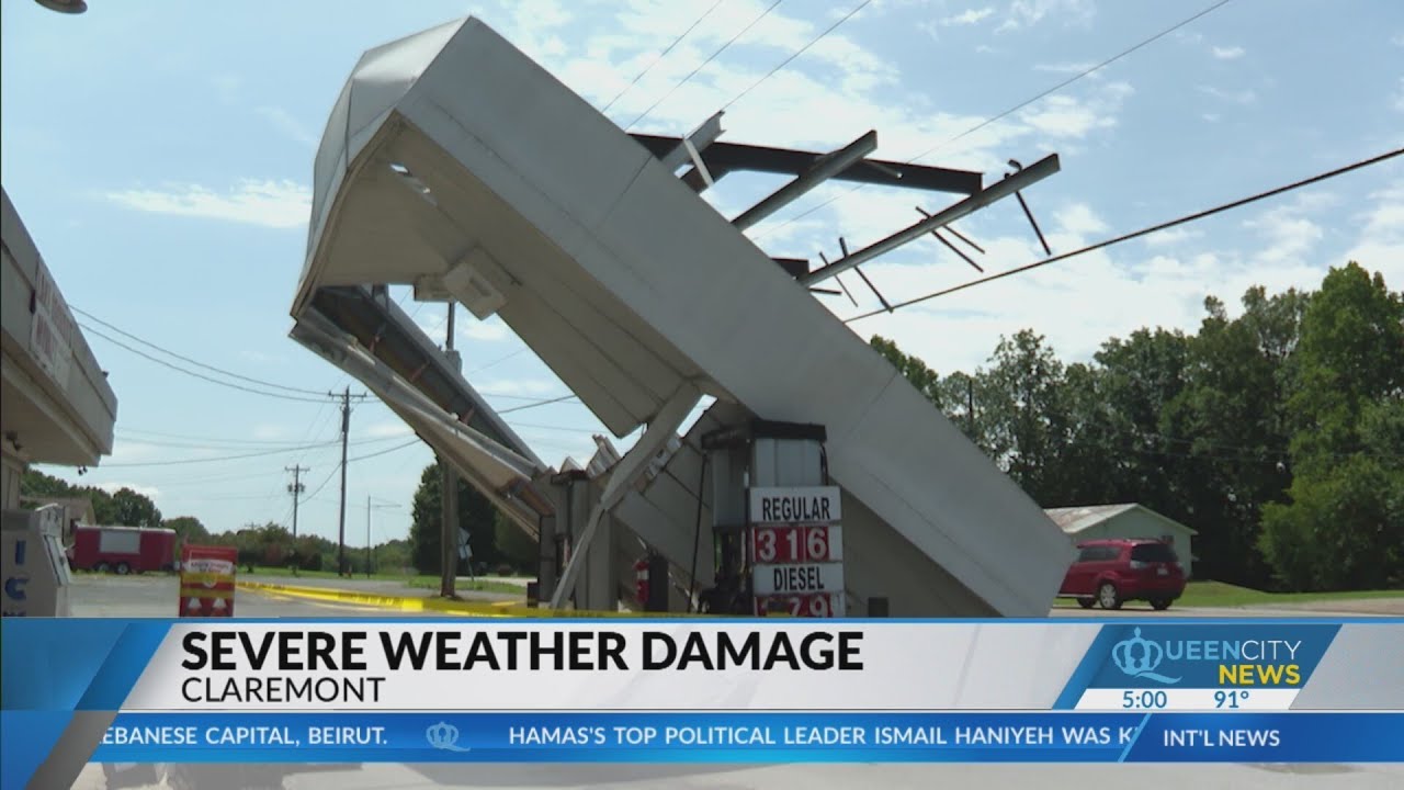 Severe weather causes damage to residents, businesses across multiple ...