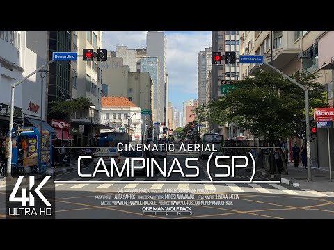【4K】🇧🇷 Campinas from Above 🔥 São Paulo - BRAZIL 2022 🔥 Cinematic Wolf Aerial™ Drone Film